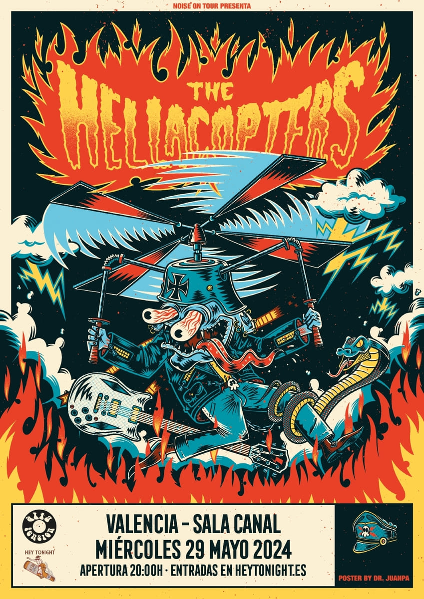 the hellacopters en valencia 29 mayo 2024